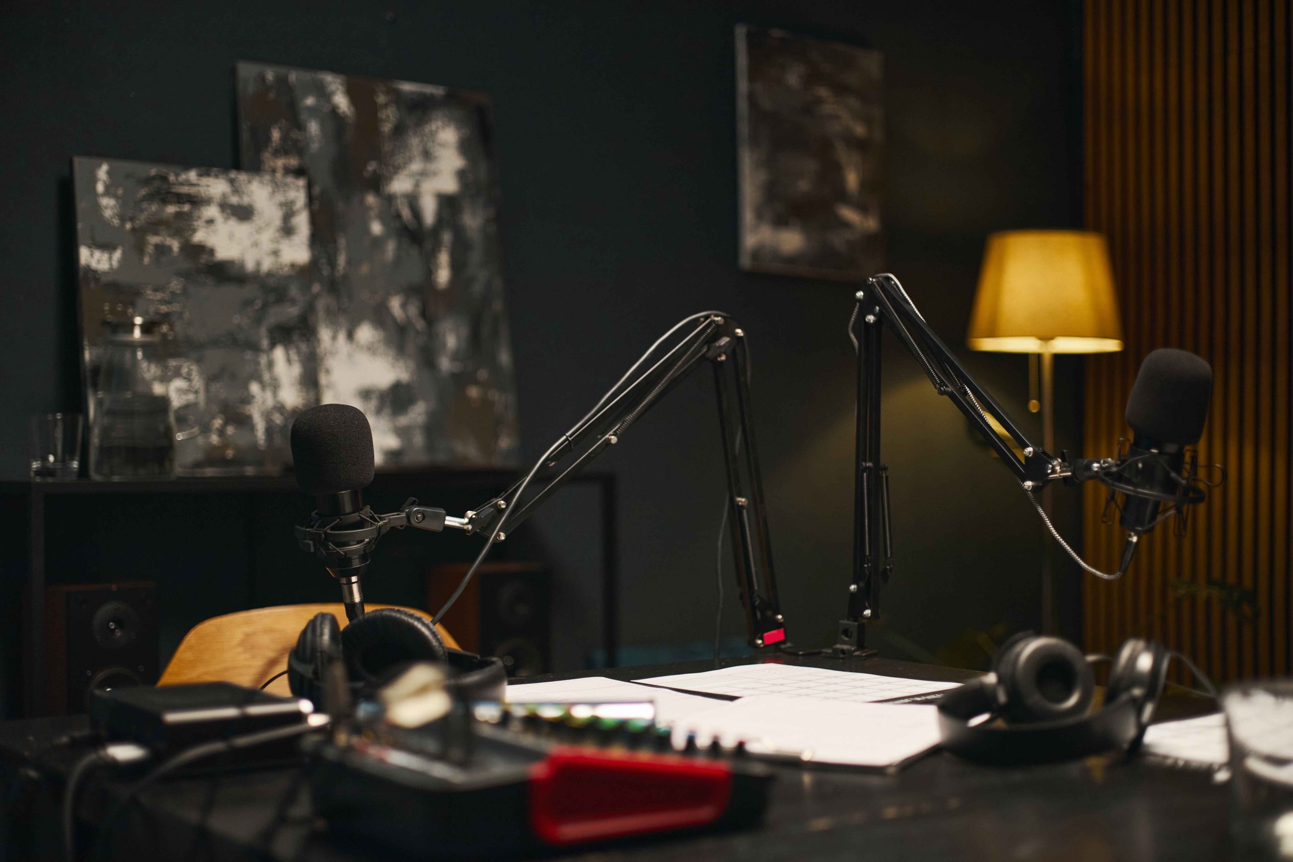 What Happens Inside a Podcast Studio: